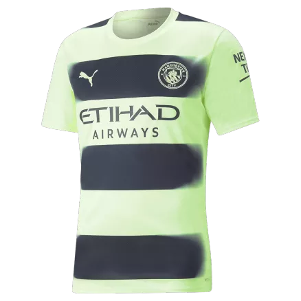 Men's Replica Manchester City Third Away Soccer Jersey Shirt 2022/23 - BuyJerseyshop